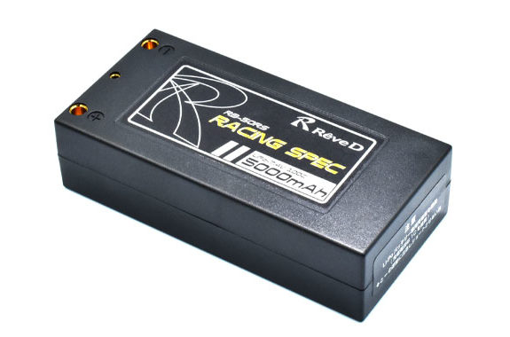 RB-50RSB 【7.4V 5000mAh ショートタイプLi-Poバッテリー】￥11,000