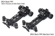 D1-BFS01/02 【RDX用 ブラックFRP メインシャーシ＆サイド 