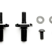 D1-010FA【RDX用 アルミ製 フロントアクスル（4.0mm、2個入）】￥2,480（税別）