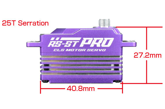 RS-STPK / STPR / STPP【ドリフト用デジタルサーボ RS-ST PRO 